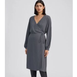Filippa K Willa Dress in gun metal grey sz 6